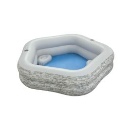 Bestway Piscina Hinchable Familiar 213x206x53 cm +6 Años Jardin 54423