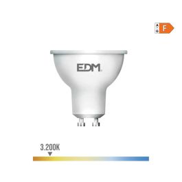 EDM Bombilla Dicroica LED GU10 7W 600LM 3200K Luz Cálida 120° Ø5x5.5cm
