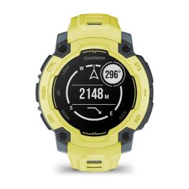 Garmin Instinct E Reloj Inteligente Deportivo GPS, 45 mm, Pantalla MIP 0.9", 16 Días Batería, 10 ATM, Twilight/Electric Lime, Seguimiento Actividad y Frecuencia Cardíaca