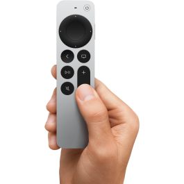Apple MW5G3Z/A Siri Remote (3.ª Gen.) para Apple TV, Control Remoto IR/Bluetooth, Recargable, Negro/Plata