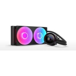 NZXT RL-KR240-B2 Kraken 240 RGB V2, Enfriamiento Líquido AIO 240mm con Pantalla 1.54", Negro, Soporte Intel/AMD