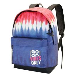 Mochila eco omp! 2.0 good vibes denim 32x42x17 cm