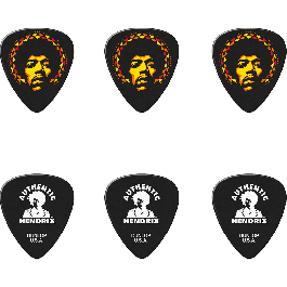 Caja 6 Púas Signature Jimmy Hendrix Aura Mandala Caja 6 Púas Signature Jimmy Hendrix Aura Mandala