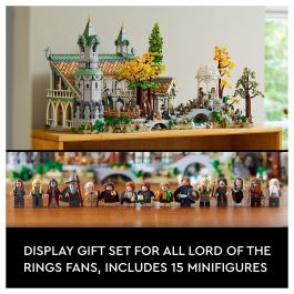 LEGO Icons El Señor de los Anillos: Rivendel 10316 - Juego de Construcción de 6167 Piezas para Adultos