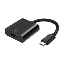 Aisens Conversor USB-C a HDMI 4K@60Hz Negro 15 cm con Conectores USB-C Macho y HDMI Hembra Plug and Play Precio: 8.79000023. SKU: S8400098