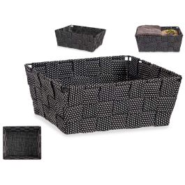 Cesta de tela Kipit negra, 21x18x8 cm, 1.7 l, sin asas (24 Unidades) Precio: 38.69000047. SKU: B1BWKFV8BH