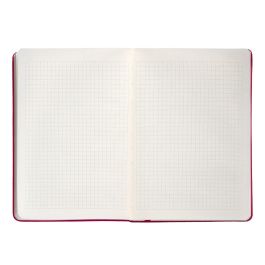 Cuaderno Con Gomilla Antartik Notes Tapa Dura A5 Hojas Cuadricula Burdeos 100 Hojas 80 gr Fsc