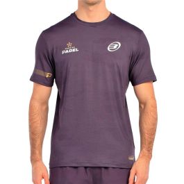 Camiseta de Manga Corta Hombre Bullpadel Bizme 700 Morado Pádel 40 Precio: 41.59000021. SKU: B18GPQFN4Z
