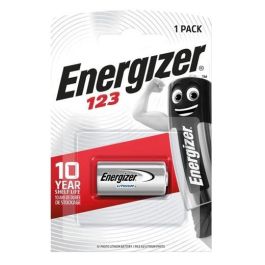 Energizer Pila Litio Foto CR123 3V para Alarmas, Cámaras Digitales, Linternas - EGBCR1231 Precio: 2.78999985. SKU: S3701657