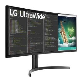 LG Monitor 35WN75CP-B 35" Curvo UWQHD 3440x1440 21:9 5ms USB-C 94W Altavoces VESA Negro