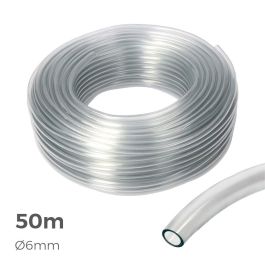 Edm Manguera de cristal transparente PVC 50 m Ø6-8 mm, resistente UV, uso -10°/+60° Precio: 25.4999998. SKU: S7916482