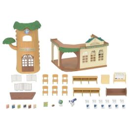 Sylvanian Families 5105 Escuela del Bosque, Completo Set de Juego con 35 Piezas, 6 Estudiantes y 1 Maestro, para Niños y Niñas +3 Años Sylvanian Families 5105 Escuela del Bosque, Completo Set de Juego con 35 Piezas, 6 Estudiantes y 1 Maestro, para Niños y Niñas +3 Años