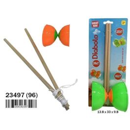 Rama Juego Diábolo de Plástico para Niños Pequeños 13x8x33x9,8 cm - Modelos Surtidos Aleatoriamente - Edad Máxima 3 Años Precio: 2.50000036. SKU: B19SZ37ZG9