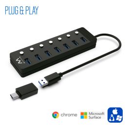 Hub Ewent 7 Puertos Usb 3.0 Hub Ewent 7 Puertos Usb 3.0