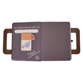 Loungefly Cuaderno Adventure Book 15th Anniversary Up Disney Pixar de Cuero Vegano con Notas Adhesivas