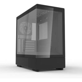 Caja de PC Mini Tower sin fuente de alimentación - ZALMAN P10 (Negro) - Micro ATX/Mini-ITX - 1x120mm A-RGB - USB-C/3.0/HD Audio - Vidrio templado