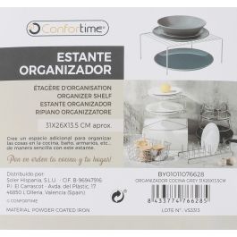 Organizador de Cocina Confortime Grey 31x26x13.5 cm (12 Unidades) Organizador de Cocina Confortime Grey 31x26x13.5 cm (12 Unidades)
