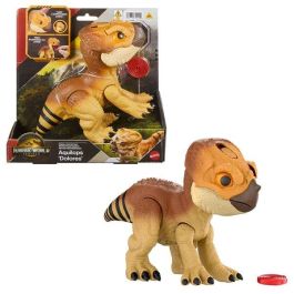 Mattel Figura Dinosaurio Jurassic World Aquilops con Sonidos - Incluye 3 Pilas LR44, Edad 4+ años Mattel Figura Dinosaurio Jurassic World Aquilops con Sonidos - Incluye 3 Pilas LR44, Edad 4+ años