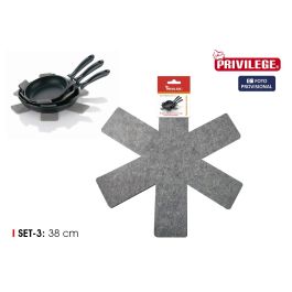 Separadores para sartén Privilege 3 piezas 38 cm - Inde (24 Unidades) Precio: 27.95000054. SKU: B1CW6DPAHJ