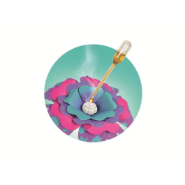 Clementoni CLE8005125528585 Flores perfumadas para crear 7 creaciones IDEA Para niños de 7 años