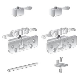 TERNO Kit Herrajes Leader para 1 Puerta, hasta 10 Kg Precio: 16.50000044. SKU: B14XEQXAXJ