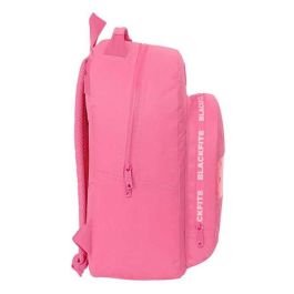 Mochila Escolar BlackFit8 Glow up Rosa (32 x 42 x 15 cm)