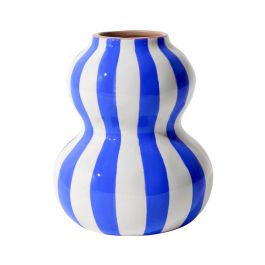 Home Deco Factory Jarrón Dolce Vita, Jarrón de Cerámica, Altura 15 cm, Decoración de Hogar