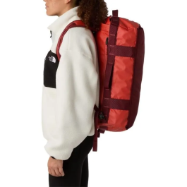 The North Face Base Camp Voyager Duffel Mochila, 32 L, Mars Dust / Sumac, THE0197804049899