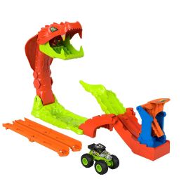 Hot Wheels Monster Trucks Mordedura De Serpiente JJN44 - Juguete de Coches a Escala 1:64 con Pista de Salto y Figura de Serpiente para Niños +4 Años Precio: 28.49999999. SKU: B1G69AD9YS