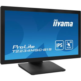 IIYAMA T2234MSC-B1S Monitor táctil 21.5" (54.6cm) Full HD IPS M-Touch con HDMI y DisplayPort