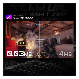 Gigabyte Aorus FO32U 32" Monitor Gaming 4K UHD 3840x2160 QD-OLED 165Hz 0.03ms FreeSync Premium Pro DisplayHDR 400 KVM