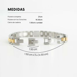 Pulsera Hombre Radiant RH000286 Plateado Pulsera Hombre Radiant RH000286 Plateado