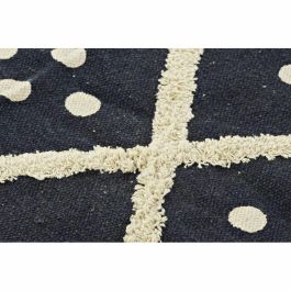 DKD Home Decor Alfombra Urban Azul Marino Beige de Poliéster 180x120 cm 1000 GSM 0.7 cm Grosor DKD Home Decor Alfombra Urban Azul Marino Beige de Poliéster 180x120 cm 1000 GSM 0.7 cm Grosor
