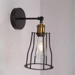 SKD-W1000 Aplique de Pared Artux de Metal Estilo Industrial Retro para Bombillas LED Filamento - Iluminación Interior, Hogar y Negocio Precio: 14.69000016. SKU: B19TP22QTY