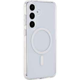 eSTUFF Funda Híbrida Magnética INFINITE OSLO para Samsung Galaxy S24+ Transparente 86% Plástico Reciclado
