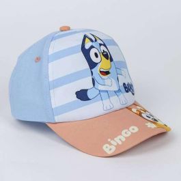 Saquito con toalla y gorra infantil bluey