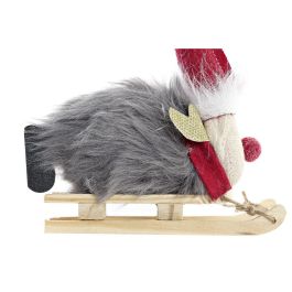Figura Navidad Alpina DKD Home Decor Blanco Gris 5.5 x 16.5 x 15 cm (2 Unidades) Figura Navidad Alpina DKD Home Decor Blanco Gris 5.5 x 16.5 x 15 cm (2 Unidades)