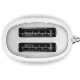 Smeg Tostadora 2X2 Estilo Años 50 Blanco Mate TSF01WHMEU