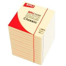 Apli Bloc Notas Adhesivas Classic Reposicionables 100H 75x75 Amarillo Pack 12 Ud Precio: 3.88999996. SKU: B1ECXXNW4A