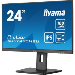 iiyama ProLite XUB2493HSU-B7 Monitor 24" IPS Full HD 100Hz 1ms HDMI DisplayPort Altavoces Negro Pivot