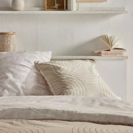 Juego de cama - TODAY Crazy - Estampado gráfico - 2 personas - 220 x 240 cm - Beige