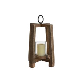 Portavela Alpino DKD Home Decor Marron 25 x 35 x 25 cm Portavela Alpino DKD Home Decor Marron 25 x 35 x 25 cm