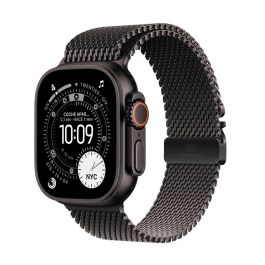 Apple Watch Ultra 3 Cellular GPS Titanium 49mm Negro (Correa Milanaise Titanio Negro) Pantalla OLED Retina