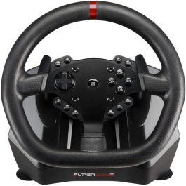 Subsonic GS950-X Volante de Carreras 900° con Palanca de Cambios Manual, 3 Pedales y Levas