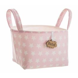 Cesta asas peq. estrellas rosa 17 x 13,5 x 20 cm Precio: 5.9048. SKU: B15ZCX974S