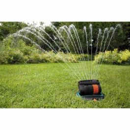 Gardena OS 140 Kit de Aspersor Oscilante Emergente para Riego de Jardines Cuadrados o Rectangulares, Cobertura Ajustable de 2 a 140 m²