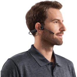 Shokz SHOKZ C110-AI-BK-EN Auriculares Inalámbricos de Conducción Ósea OpenComm2 Industrial Bluetooth 5.1 para Oficina IP55 Negro