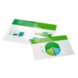 GBC Bolsas de Plastificar A4 125 micras Brillo, Caja de 100 Unidades