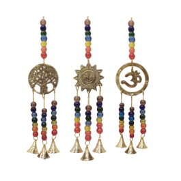 Decoracion Colgante Indio DKD Home Decor Dorado Multicolor 2 x 32 x 6 cm (6 Unidades) Precio: 33.88999944. SKU: B1ECKKFM58