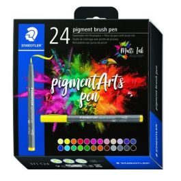 Rotulador Fibra Staedtler Pigment Arts Pen Punta Pincel Estuche De 24 Precio: 61.94999987. SKU: B13LC83HEX